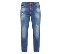 Philipp Plein - Nuovi Jeans Tapered Fit Basic - - Jeans - Uomo - Blu - W34