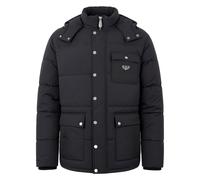 Philipp Plein - Nylon Puffer Jacket Gothic Plein - - Jackets - Uomo - Nero - L