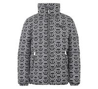 Philipp Plein - Nylon Puffer Jacket Monogram - - Jackets - Uomo - Nero - S