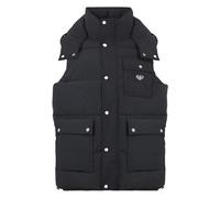 Philipp Plein - Nylon Puffer Vest Gothic Plein - - Jackets - Uomo - Nero - L