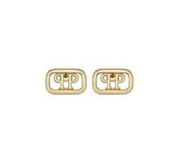 Philipp Plein Orecchini da donna in acciaio inox IP oro PLEIN LETTERING