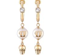 Philipp Plein - Orecchini a Cerchio con Pendente - - Accessories - Donna - Giallo - ONE SIZE