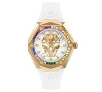 Philipp Plein Orologio Analogico al Quarzo da Donna con Cinturino in Silicone PWADA0324