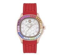 Philipp Plein Orologio Analogico al Quarzo da Donna con Cinturino in Silicone PWTAA1024