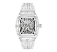 Philipp Plein Orologio Analogico al Quarzo da Uomo con Cinturino in Plastica PWPTA0524