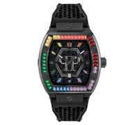 Philipp Plein Orologio Analogico al Quarzo da Uomo con Cinturino in Plastica PWPUA0324
