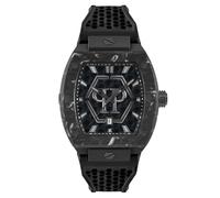 Philipp Plein Orologio Analogico al Quarzo da Uomo con Cinturino in Plastica PWPUA0624