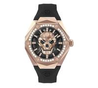 Philipp Plein Orologio Analogico al Quarzo da Uomo con Cinturino in Silicone PWPWA0424
