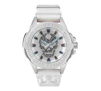 Philipp Plein Orologio analogico al quarzo da uomo $Kull, bianco, cinghie