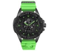 Philipp Plein Orologio analogico al quarzo unisex The $Kull silicone