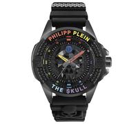 Philipp Plein Orologio da Uomo Analogico Al Quarzo $ Kull Nero PWAAA0621