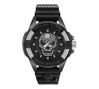 Philipp Plein Orologio Analogico al Quarzo Uomo con Cinturino in Silicone PWAAA1421