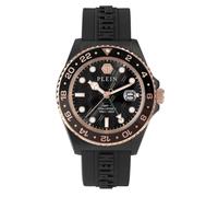 Philipp Plein Orologio analogico 'Gmt I Challenger' oro / nero Uomo Philipp Plein One Size oro / nero