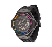 Philipp Plein Orologio analogico '$keleton Royal' blu / verde / rosa / nero Uomo Philipp Plein One Size blu / verde / rosa / nero