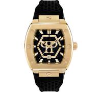 Philipp Plein Orologio analogico 'The Hexagon Phantom' oro / nero Uomo Philipp Plein One Size oro / nero