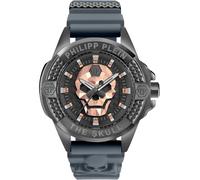 Philipp Plein Orologio analogico 'The $kull' blu reale / giallo chiaro / oro rosé / nero Uomo Philipp Plein One Size