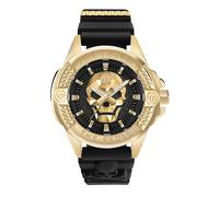 Philipp Plein Orologio analogico 'THE $KULL' oro / nero Uomo Philipp Plein One Size