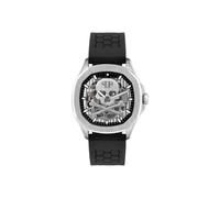 Orologio Automatico Uomo PHILIPP PLEIN SKELETON PWRAA0123 Silicone Nero