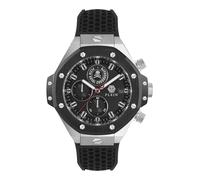 Philipp Plein Orologio Cronógrafo al Quarzo da Uomo con Cinturino in Silicone PWLFA0225