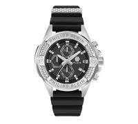 Philipp Plein Orologio da uomo analogico al quarzo 32031697, Nero, Einheitsgröße, Classico