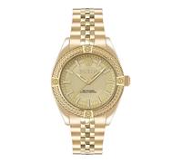 Philipp Plein Orologio analogico al quarzo Plein ICON Chain acciaio inossidabile, gold, OS, Philipp Plein Collana con icona Plein