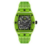 Philipp Plein Orologio Analogico al Quarzo da Uomo con Cinturino in Plastica PWPTA0124