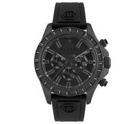 Philipp Plein Orologio Analogico al Quarzo Uomo con Cinturino in Silicone 7630615129860