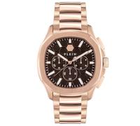 Philipp Plein Orologio Analogico al Quarzo Uomo con Cinturino in Acciaio Inossidabile 7630615129501