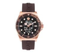 Philipp Plein - Orologio $kull Diver 44mm - - Accessories - Uomo - Marrone - ONE SIZE