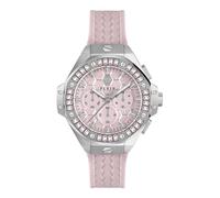 Philipp Plein Orologio unisex analogico automatico Plein $KELETON ROYAL 42 mm, argento/rosa/rosa - Pwpsa0524, cinghia