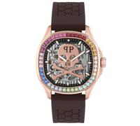 Philipp Plein Orologio Unisex Automatico Braun/Roségold