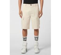 PHILIPP PLEIN Pantaloncini cargo in cotone con tasche multiple 4XL Beige