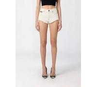 PHILIPP PLEIN Pantaloncini in denim 30 Bianco