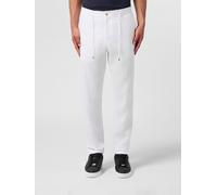 PHILIPP PLEIN Pantaloni con coulisse in lino 48 Bianco