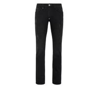 Philipp Plein - Pantaloni Denim Taglio Super Straight Basic - - Jeans - Uomo - Nero - W30