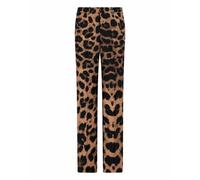 Philipp Plein - Pantaloni dritti Leopard - - Trousers - Donna - Marrone - M