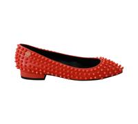 Philipp Plein - Pointed Ballerina Flat - - Shoes - Donna - Arancione - 36 EU