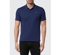 PHILIPP PLEIN Polo in cotone a maniche corte con stampa Skull e logo XS Turchese
