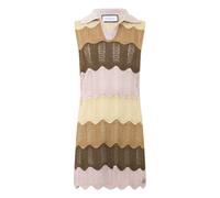Philipp Plein - Polo Neck Mini Dress Color Wave - - Dresses - Donna - Multicolore - M