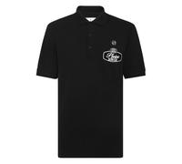 Philipp Plein - Polo Piqué Racing Club - - Tops - Uomo - Nero - 4XL