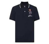 Philipp Plein - Polo Shirt Hotel Teddy Bear - - Tops - Uomo - Blu - L