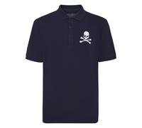Philipp Plein - Polo Shirt Skull&Bones - - Tops - Uomo - Blu - S