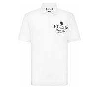 Philipp Plein - Polo shirt SS Club The Course - -Tops -Uomo -Bianco -M
