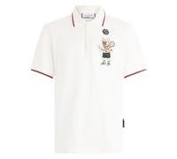 Philipp Plein - Polo T-Shirt New York Tennis Patch - - Tops - Uomo - Bianco - M