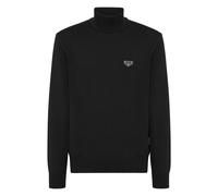 Philipp Plein - Pullover a Collo Alto - - Knitwear - Uomo - Nero - L