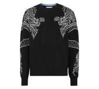 Philipp Plein - Pullover Girocollo Dragon - - Knitwear - Uomo - Nero - L