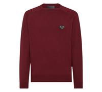 Philipp Plein - Pullover Girocollo - - Knitwear - Uomo - Marrone - 3XL