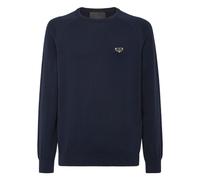 Philipp Plein - Pullover Round Neck LS - - Knitwear - Uomo - Blu - S