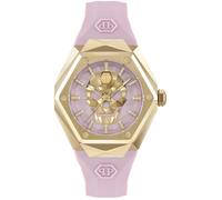 Philipp Plein PWADA0124 $kull Spikes Lady 40mm 5ATM Quarzo Unisex Rosa Oro