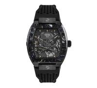 Philipp Plein Uomo Orologio Automatico $ Keleton Nero PWBAA0221 Silicone